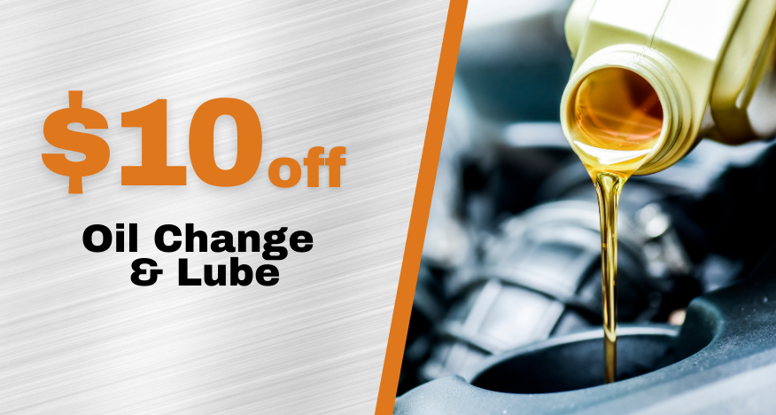 $10 off Oil Change & Lube